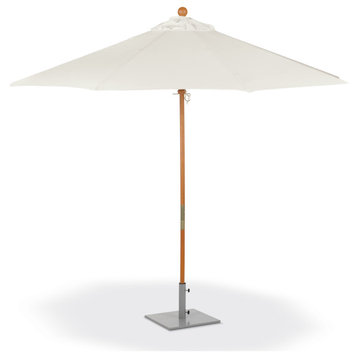 9' Octagon Sunbrella Market Umbrella, Natural