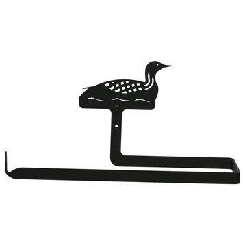 Paper Towel Holder With Horizontal Wall Mount, Loon