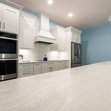 Kitchen With a Walk-In Pantry
