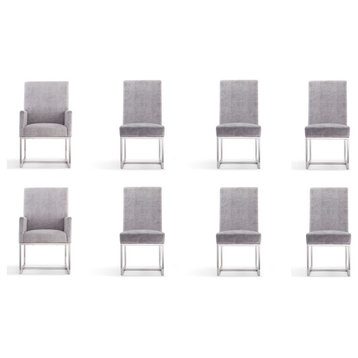 Element 8-Piece Dining Chairs  in Grey