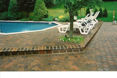 Elegant patio photo in New York