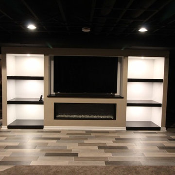 Shelby Township Basement