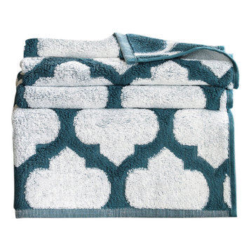 moroccan gate bath towels