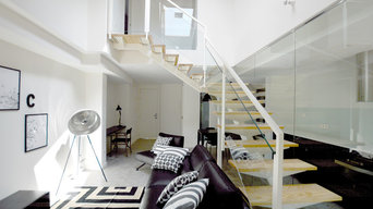 Apartamento blanco y negro