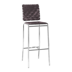 Criss Cross Bar Stool by Zuo Modern - Bar Stools And Counter Stools