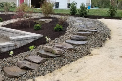 Design ideas for a traditional landscaping.
