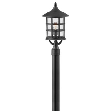 1 Light Large Outdoor Low Voltage Post Top or Pier Mount Lantern - Coastal