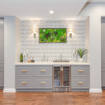 Basement Bar and Entertainment Room