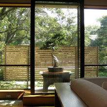 Outdoor window treatments