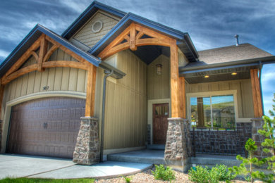 Home design - craftsman home design idea in Salt Lake City