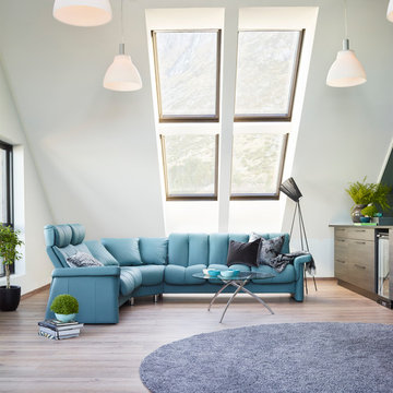 Ensemble de Salon Turquoise
