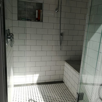 Large white bathroom