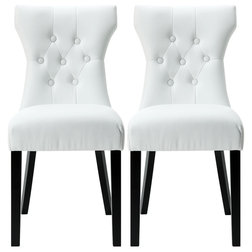 Transitional Dining Chairs by OneBigOutlet
