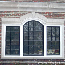 Palladian Double Hung Wood Window - Windows