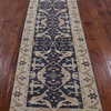 3'x10' Oriental Oushak Hand Knotted Wool Runner Rug, Q1256