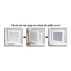 Pattern Vent Snap On Return Air Grilles - Registers Grilles And Vents