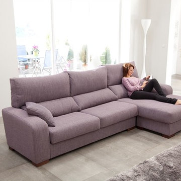 Aida Sectional Sofa by Famaliving California