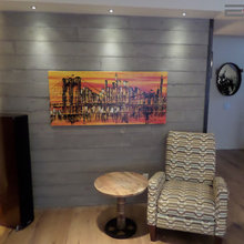 living room/kitchen wall
