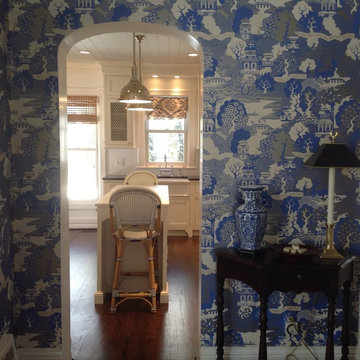 Historic District White Kitchen