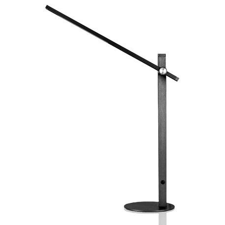 20'' Reading Metal Desk Lamp, Grey