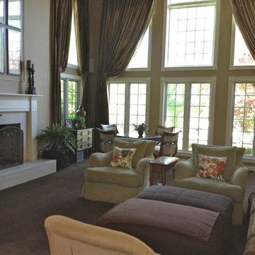Updated Traditional Living Room