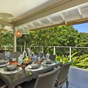 Vintage Napili Maui ocean front home refurbish