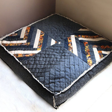 Custom Organic Buckwheat Oversized Floor Cushion