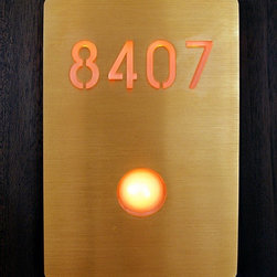Illuminated Signage Bronze By Luxello LED - Lighting