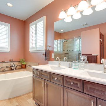 Transitional Bathroom Remodel Fredericksburg, VA
