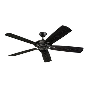 Cyclone 60 Inch 5 Blade Outdoor Ceiling Fan Traditional