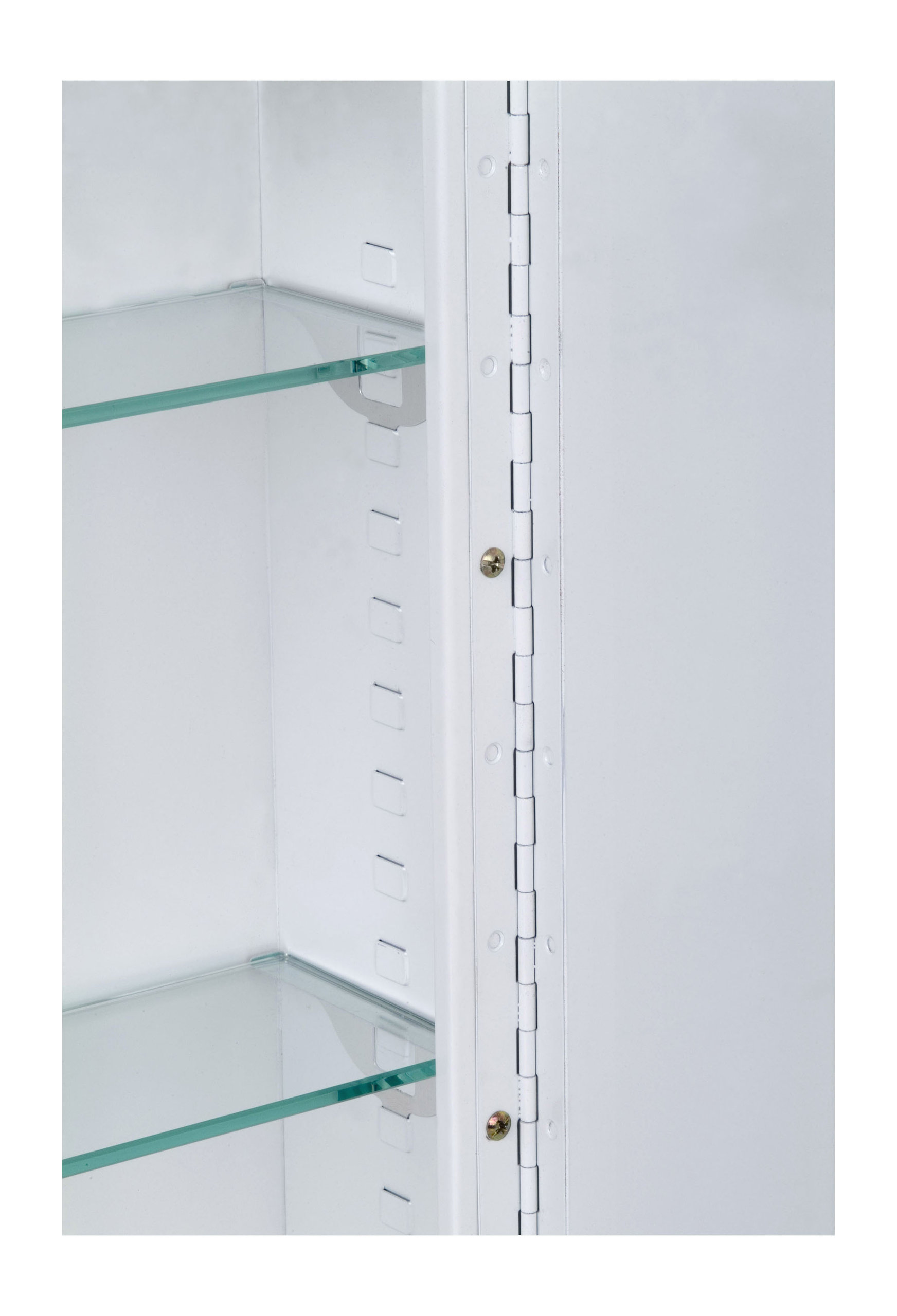 Residential Series Medicine Cabinet, 16"x26", Beveled Edge, Surface Mounted