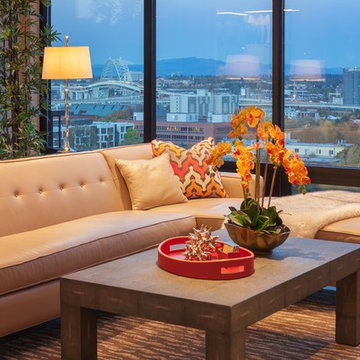 Leather Sectional