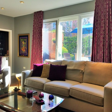 Lincoln Park (Chicago) Ripple Fold Drapery Panels