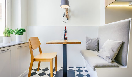 12 platzsparende Ideen für Essplätze in kleinen Küchen