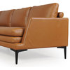 Rica Full leather Tan sectional