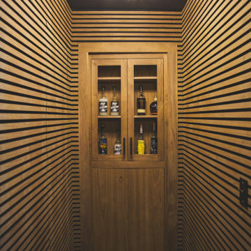 Bonus Room Transformation: Bar, Media Room, Murphy Door to Secret Room