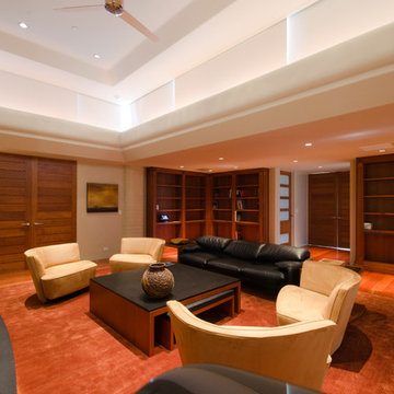 Modern Transitional Living Room