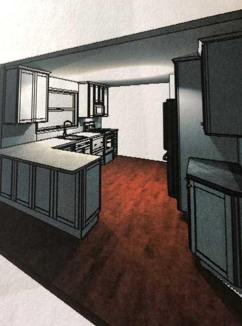 Please help with floor color & kitchen selections