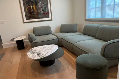Inspiration for a contemporary home design remodel in Denver
