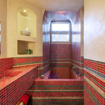 salle de bains mosaïque