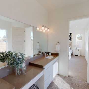 Spacious and Bright His-and-Hers Bathroom Remodel in Huntington Beach, CA