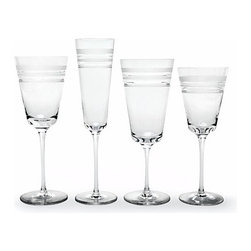 Kate Spade New York "Library Stripe" Flute - Everyday Glasses