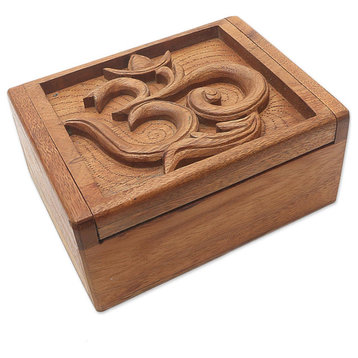 Novica Handmade Ong-Kara Decorative Wood Box