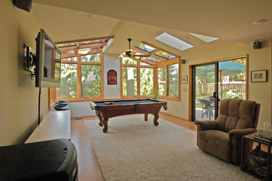 Inspiration for a family room remodel in Seattle