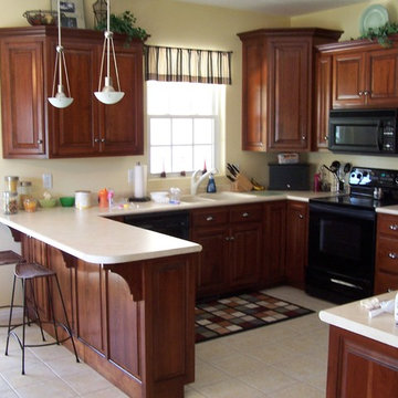 Countertops and Kitchen cabnets