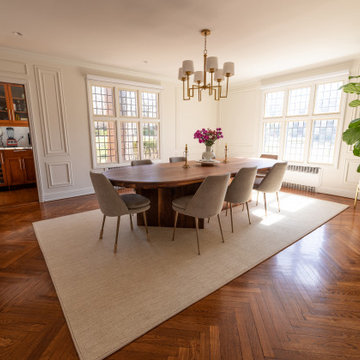 #TransformedByErnesta: Traditional Dining Room