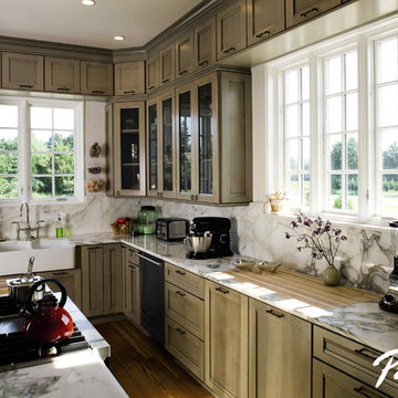 Pella® Architect Series® casement kitchen windows