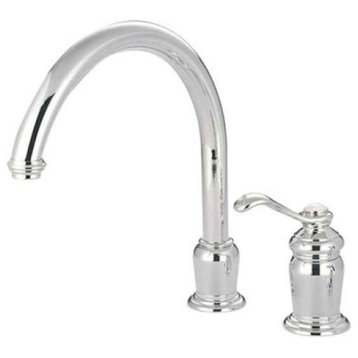Single Handle High Spout Kitchen Faucet without Brass Sprayer KS7821TLLS