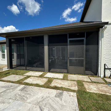 Screen Room on Patio in Austin, TX