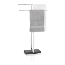 Blomus - Menoto Free Standing Towel Bar - Towel Bars And Hooks